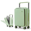 20-Inch (51 cm) Cabin Hardside Carry-On Luggage - Wide Handle Aluminum Frame, PC Shell Spinner (Unisex)