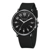 LIGE Women's Silicone Watch - 41mm Luminous Dial, 20mm Band, 3ATM Water-Resistant Casual Dress Quartz Wristwatch