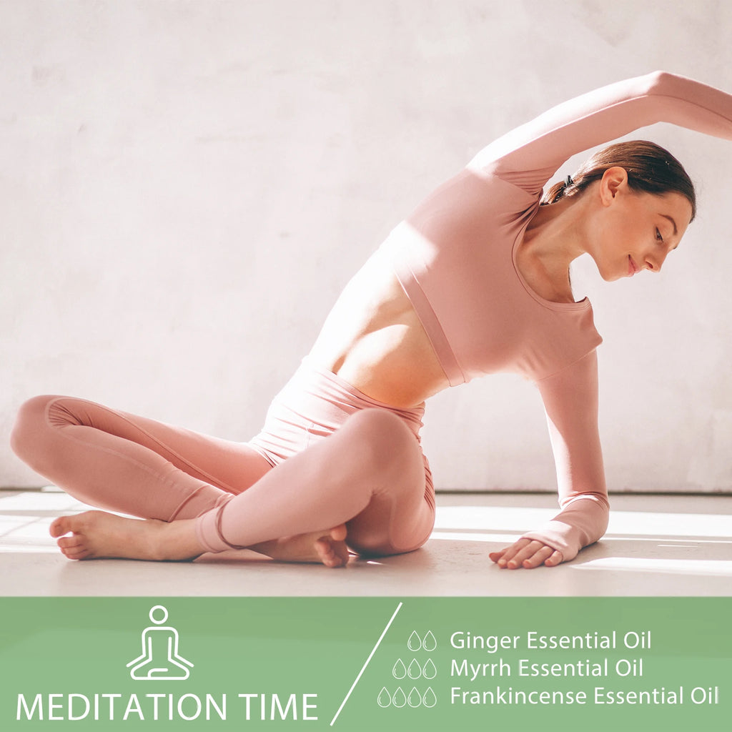 PHATOIL 100ml (3.38 fl oz) Pure Essential Oil for Aromatherapy — Eucalyptus, Lavender, Vanilla, Jasmine, Lemon, Bergamot