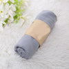 Cotton-Linen Long Scarf 180×45 cm (70.9×17.7 in) – Candy Color Lightweight Shawl, Anti-Sand Neckerchief & Headwrap
