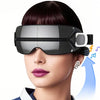 Smart Foldable Atomized Steam Eye Massager with Bone Conduction Bluetooth, Airbag Pressure & Vibration