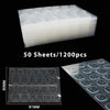 Double-Sided Nail Glue Stickers 600/1200 PCS Waterproof Breathable Adhesive Tabs for False Press-On Nails