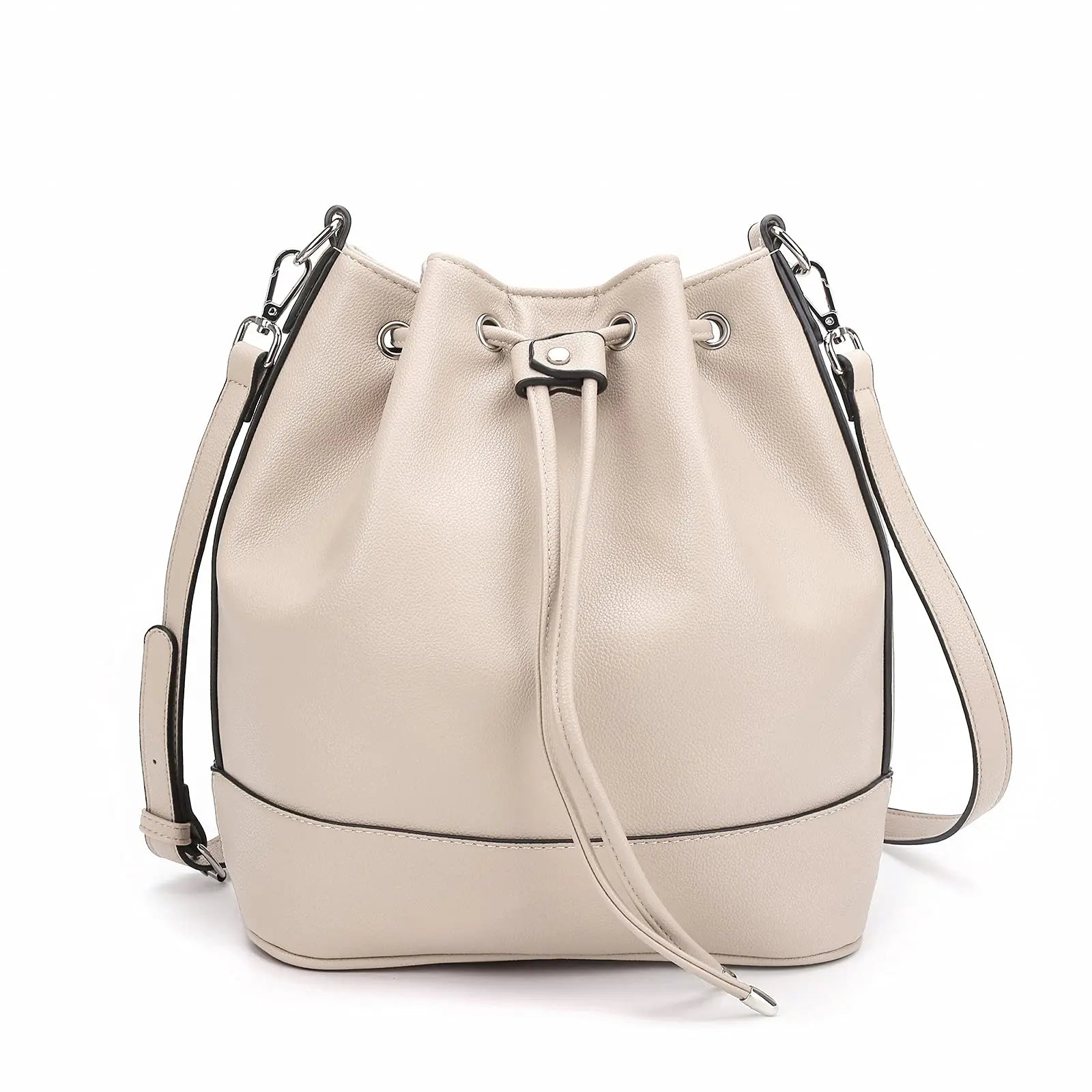 Elegant Women's Bucket Crossbody Bag Fashionable Shoulder Handbag for Casual Daily Use