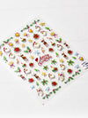 Pink Christmas Tree 5D Embossed Nail Art Stickers – Snowflake & Star Self-Adhesive Decals (4.06 x 3.15 in / 10.3 x 8 cm)