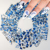 3D Floral Nail Stickers Cherry Blossom Rose Daisy Heart Manicure Decals 20/30/60/70/90 pcs 5.5×6 cm (2.17×2.36 in)