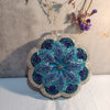 Floral Rhinestone Minaudiere Evening Clutch Rose Crystal Bridal Wedding Party Bag