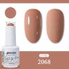 Glitter Gel Nail Polish 15ml Soak-Off UV/LED Base & Top Coat, 321 Colors