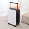 Durable Hardside Spinner Luggage 20-inch (35×22×55 cm) & 24-inch (41×25×65 cm) PP Rolling Suitcase with Built-in Lock – Unisex