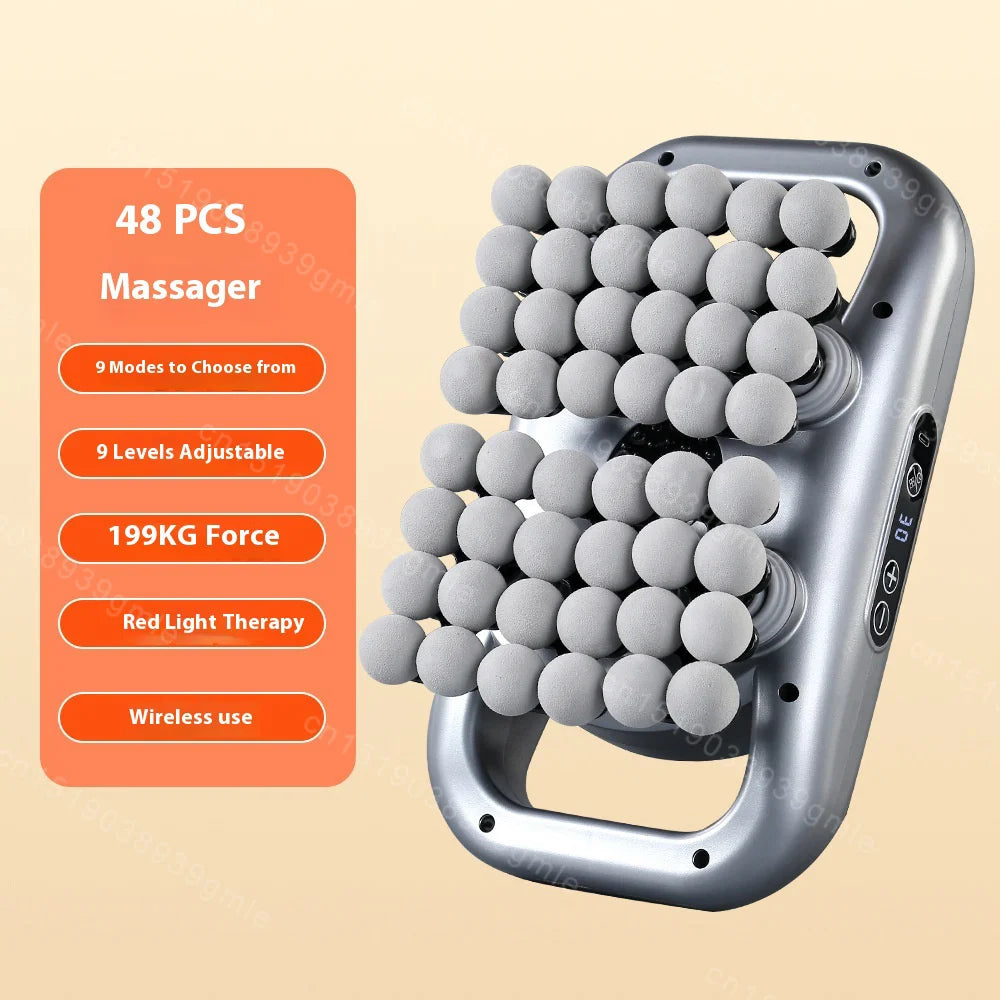 Electric Muscle Massage Gun – High-Frequency Fascia Gun for Deep Tissue Myofascial Release