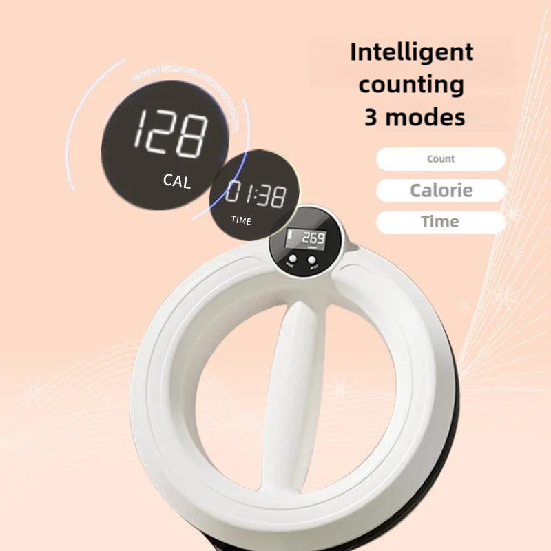 Smart Arm Hula Hoop – Lightweight Portable Ergonomic with 3-Mode LED Display for Arm Toning & Home Fitness