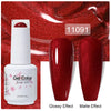 Top & Base 15ml (0.5 fl oz) Gel Nail Polish – Semi-Permanent UV/LED Soak-Off Base Coat and Top Coat, Long-Lasting Manicure
