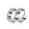 1 or 15-Pair Punk Gothic Stainless Steel Cross Stud Earrings for Men & Women Tragus Cartilage Daith Helix Piercing