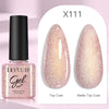 129-Color Gel Nail Polish 7ml (0.24 fl oz) – Soak-Off UV/LED Gel Varnish for Manicure & Nail Art