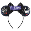 Disney Lilo & Stitch Mickey Mouse Ears Headband, Sequined 5-inch (12.7 cm) Bow Hairband for Women, Girls & Kids