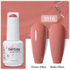 Top & Base 15ml (0.5 fl oz) Gel Nail Polish – Semi-Permanent UV/LED Soak-Off Base Coat and Top Coat, Long-Lasting Manicure