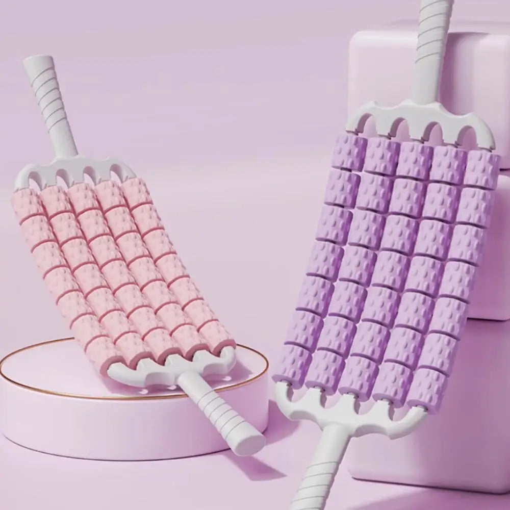 Portable Slimming Roller Massager Deep Tissue Lymphatic Muscle Roller for Legs Back Body