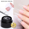 Clear Non-Sticky Hand Extension Gel 15ml (0.51 fl oz) 3D Sculpting & Carving Solid Hard Gel for Fake Nails