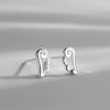 Sterling Silver Post Mini Stud Earrings for Women — Cute Heart, Star, Moon, Daisy & Butterfly Designs