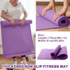 Foldable Eco-Friendly EVA Yoga Mat 173 x 61 x 0.4 cm (68 x 24 x 0.16 in) Travel Pilates & Fitness Mat