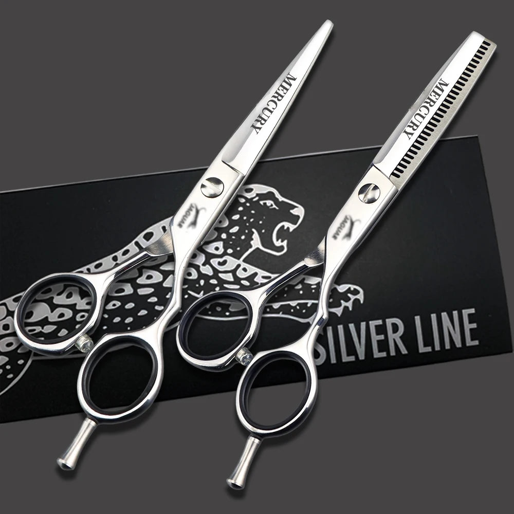 CIBO Professional Hair Scissors Set — 5.5, 6.0, 6.5, 7.0 in Cutting & Thinning Salon Shears