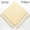 EVA Interlocking Floor Tile 30×30×1 cm (11.8×11.8×0.4 in) Leaf Texture Non-Slip Shock-Absorbing Gym, Yoga & Baby Play Mat