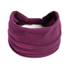 Wide Cotton Headband for Women – Non-Slip Boho Head Wrap Turban for Yoga, Sports & Everyday