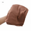 Women's Large Solid Polyester Hijab Scarf 80 x 190 cm (31.5 x 74.8 in) Long Muslim Headscarf Wrap Shawl Turban