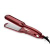 Professional Ceramic Tourmaline Hair Crimper & Wave Iron — Electric Corrugated Curler, 2 in (5 cm) Plate, Dual Voltage