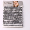 12-Pack Vintage Stretch Tattoo Choker Necklaces for Women Elastic Short Pendant Chokers