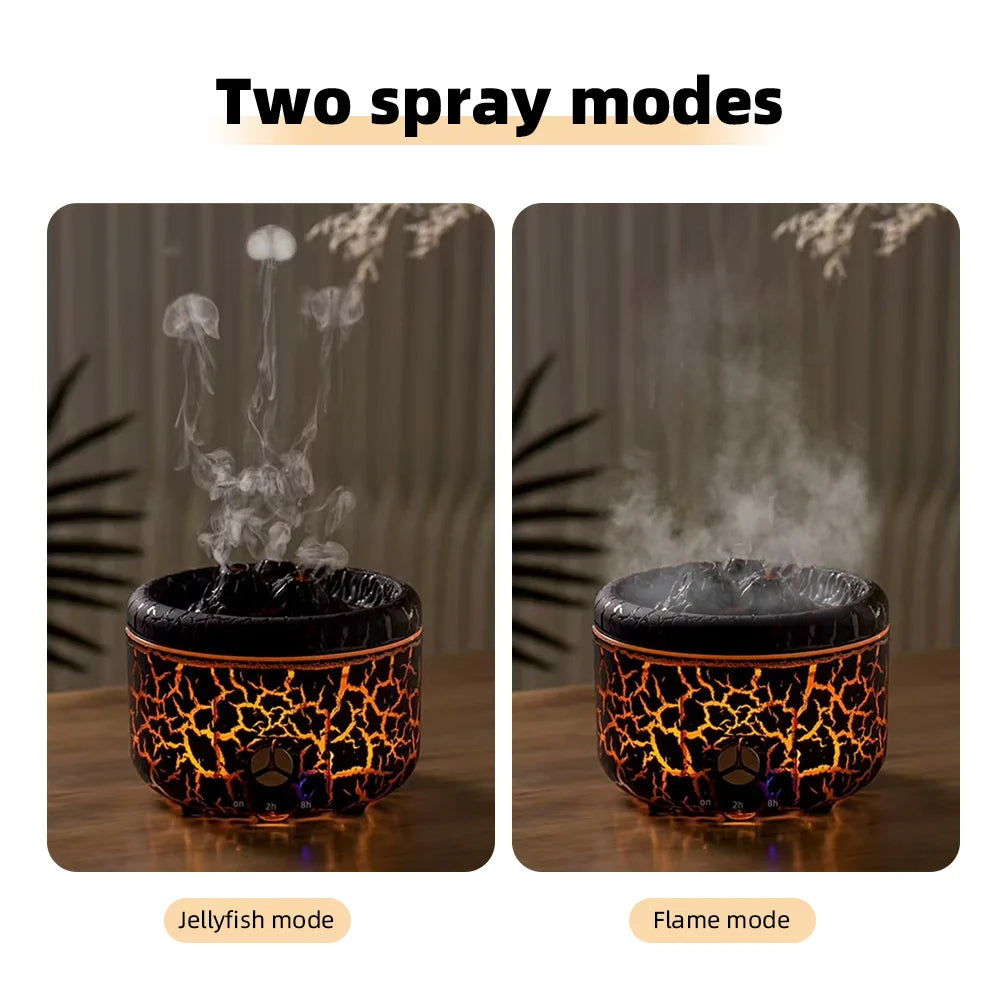 500ml (16.9 fl oz) Aroma Diffuser with Remote - Large Ultrasonic Humidifier & Essential Oil Diffuser, 2 Mist Modes, Long-Lasting Cool Mist