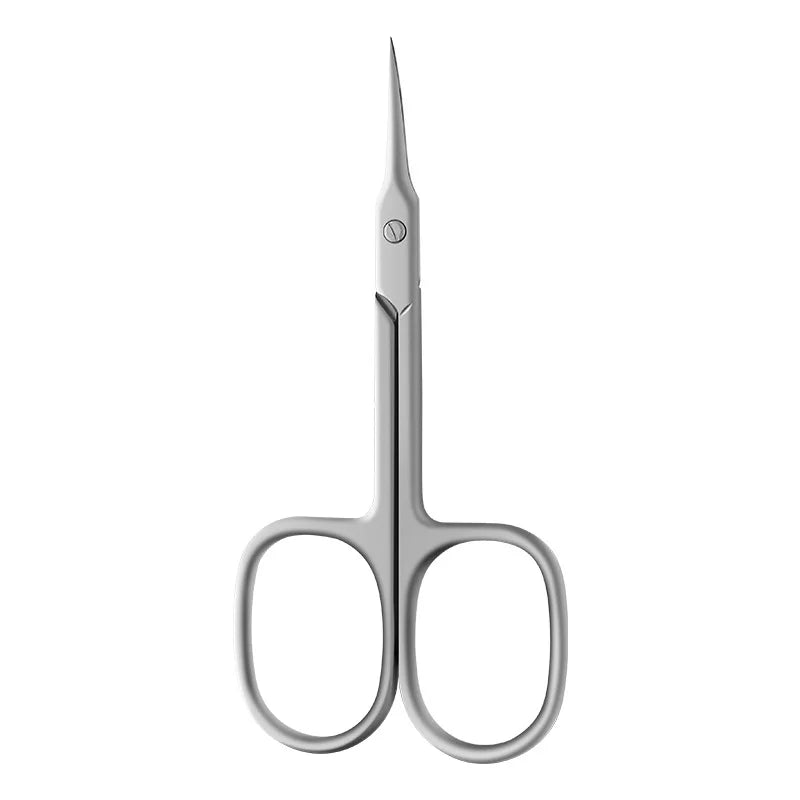 Professional Stainless Steel Cuticle Scissors – Curved Tip Small Manicure & Nail Art Dead Skin Remover