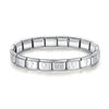 9mm (0.35 in) Italian Elastic Star Heart Butterfly Charm Bracelet - Stainless Steel Bangle for Women