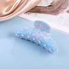 Personalized Letter Hair Clip - Handmade Custom Name Hair Claw Barrette with Rhinestones, 10cm x 4cm (3.94 in x 1.57 in)