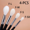 100% Goat Hair Tapered Highlighter & Eyeshadow Crease Brush – Sculpting Contour Makeup Brush