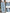 Y2K Washed Blue High Waist Straight Loose Jeans for Women Snow Wash Vintage Denim
