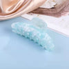 Personalized Letter Hair Clip - Handmade Custom Name Hair Claw Barrette with Rhinestones, 10cm x 4cm (3.94 in x 1.57 in)