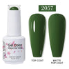 Red Semi-Permanent UV Gel Nail Polish 15ml (0.5 fl oz) Top & Base Hybrid