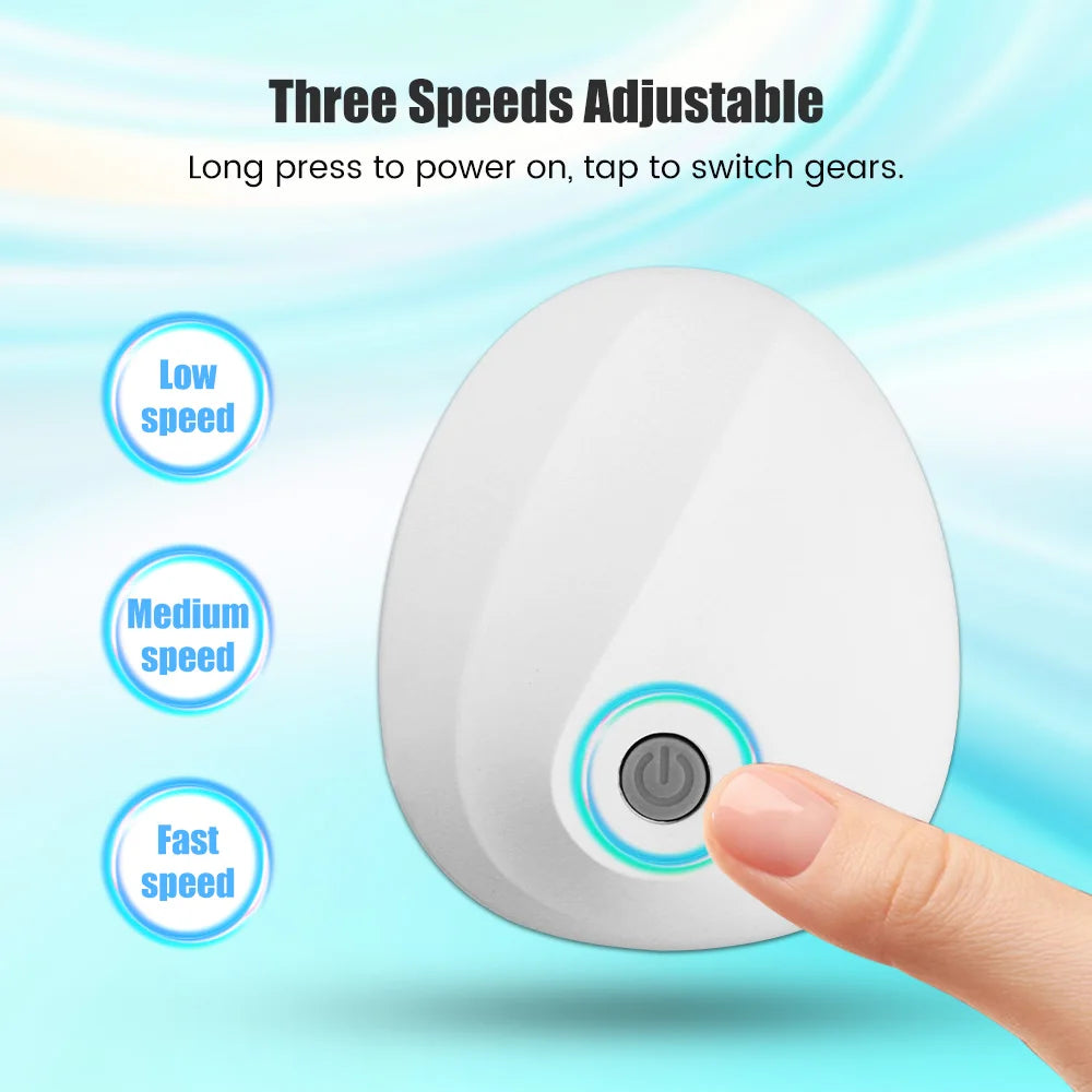 Electric 4-Head Head & Body Massager — Deep Tissue Scalp, Neck & Shoulder Handheld, 3-Speed USB Rechargeable Vibrating Kneading for Pets