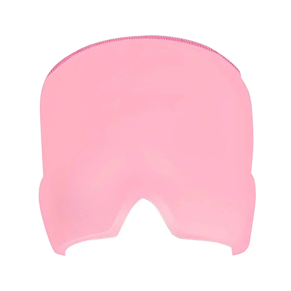 Reusable Gel Migraine Relief Cap – Cold Compress Head Wrap for Headaches, Sinus Pressure & Puffy Eyes (Fits 17.7–23.6 in / 45–60 cm)