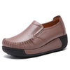 Women's Suede Tassel Loafers - Slip-On Platform Moccasins for Spring & Autumn