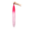 WIGSIN 26-Inch (66 cm) Synthetic Ponytail Extension – Long Yaki Straight Ombre with Elastic Tie