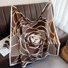 90 x 90 cm (35 x 35 in) Twill Silk-Feel Square Scarf – Women’s Luxury Tree Print Head Scarf, Shawl, Hijab, Bandana