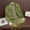 Cashmere-Feel Pashmina Shawl – Women's Warm Winter Scarf Wrap, 70 x 190 cm (27.6 x 74.8 in)