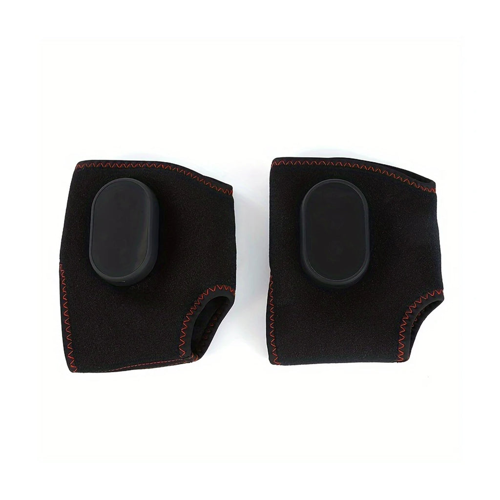 Rechargeable Ankle Massager with Heat & Vibration, Timer-Controlled Portable Foot Therapy