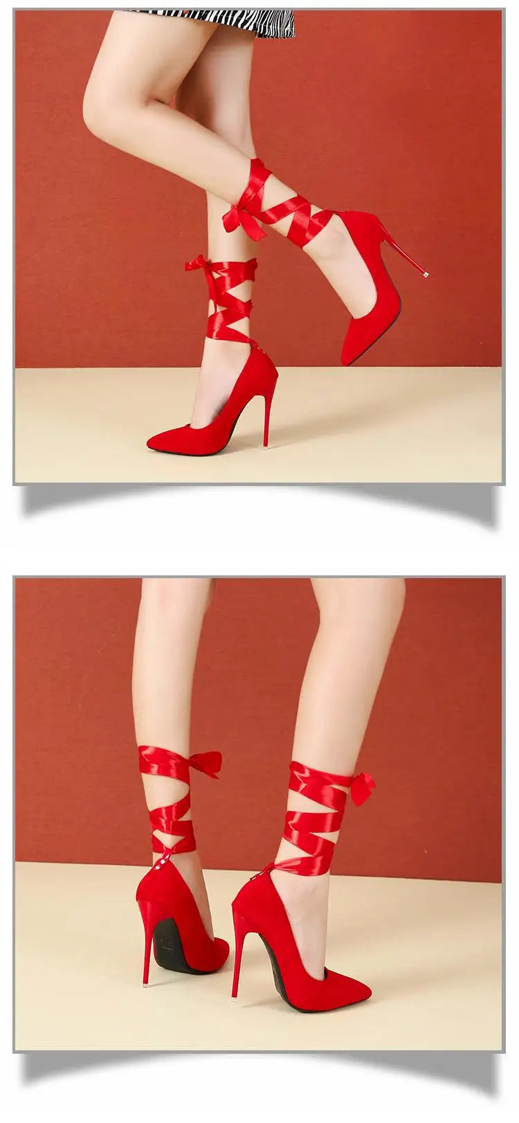 Pearl Bead Ankle-Strap Pumps Gold – Rhinestone Buckle High Heels 7cm (2.8in) & 10cm (3.9in) – Party Wedding Shoes, Plus Sizes to EU 45