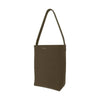 Leather Large Capacity Bucket Bag Lychee Pattern Cowhide Commuter Tote Shoulder Handbag for Women