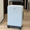 ABS+PC Hardside Spinner Suitcase – 20-inch (36 x 21 x 56 cm) & 24-inch (44 x 26 x 68 cm) Rolling Luggage with Lock, Unisex Carry-On Trolley