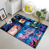 Wolf & Moon Area Rug – Scenic Wolf Moon Pattern Non-Slip Carpet for Living Room & Bedroom, Soft Large Area Rug (23×35–70×102 in | 60×90–180×260 cm)