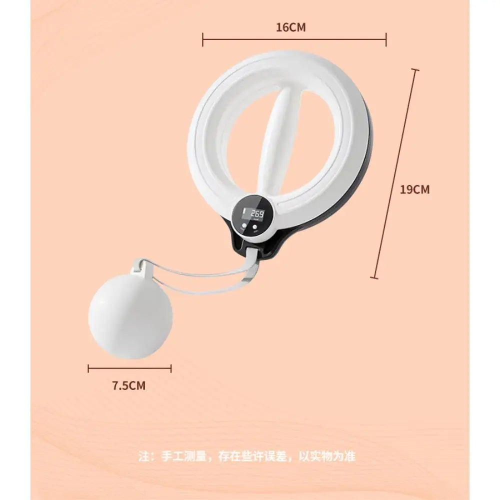 Smart Arm Hula Hoop – Lightweight Portable Ergonomic with 3-Mode LED Display for Arm Toning & Home Fitness