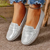 Women’s Shallow Slip-On Loafers – Soft Sole Casual Flats for Walking & Office